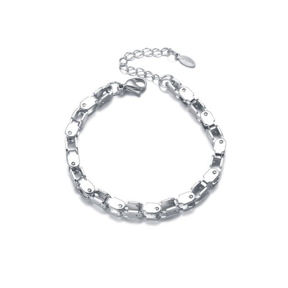 men silver color Bracelet - Picture 2 of 3